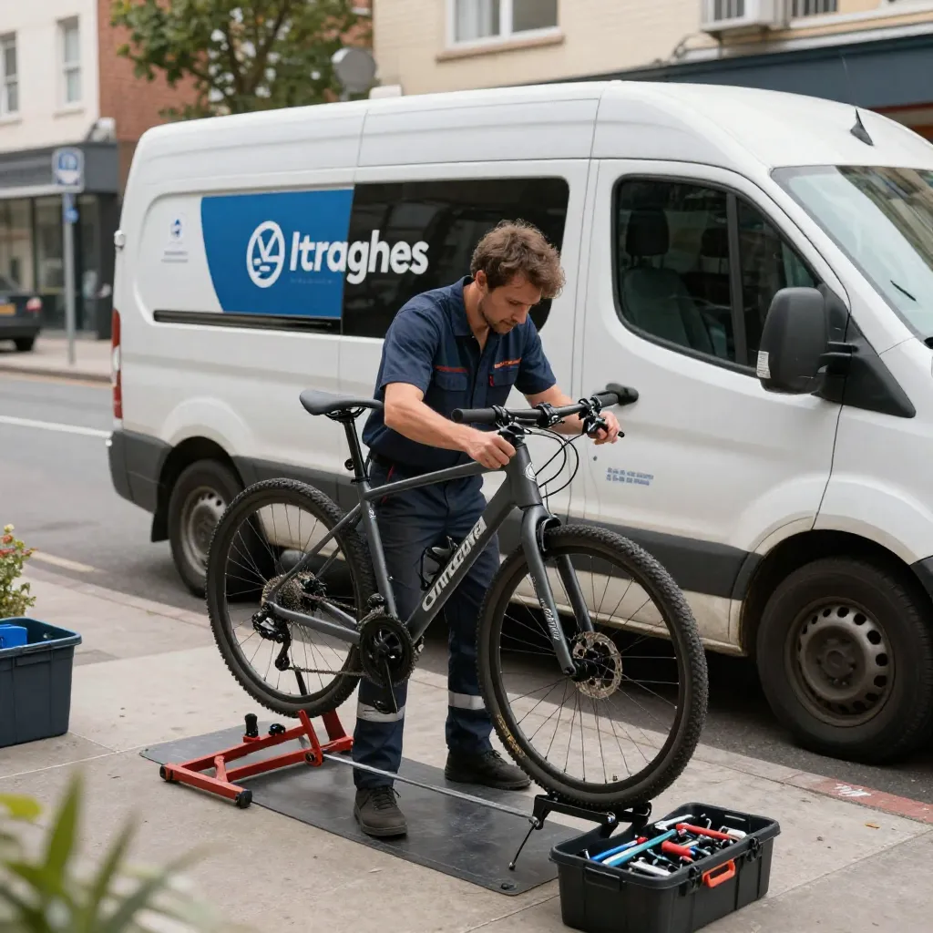 Bicycle after repair