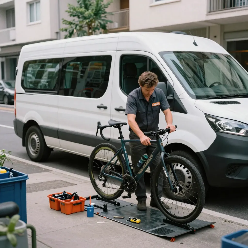 Bike tune-up service