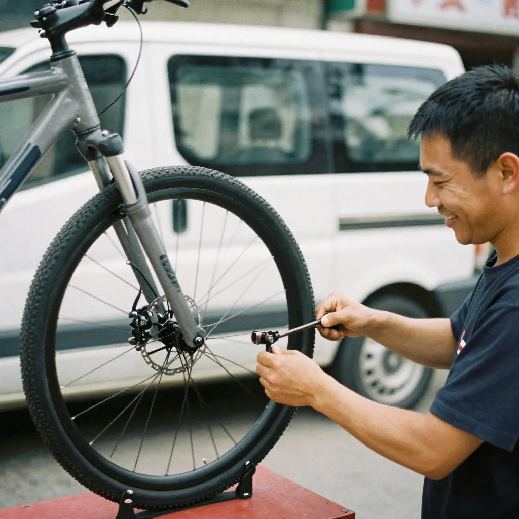 Expert bike mechanic